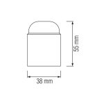 Патрон бакелітовий Е27 чорний - Зображення 2