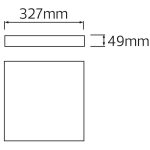 Світлодіодний світильник ANDREA/S-30 30W 6400К білий - Зображення 2