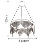 Світлодіодна люстра ASTORIA-25 25W - Зображення 2