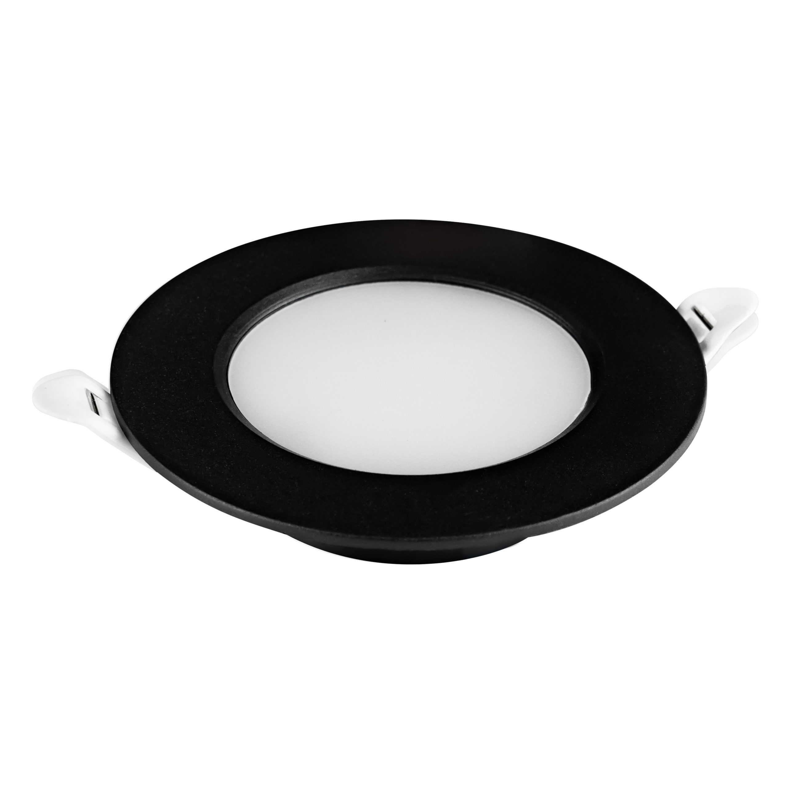 aura-5-black-scaled Світлодіодний світильник вбудований LED AURA-5 5W 4200K чорний - Зображення 1