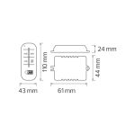 Пульт для люстр однолінійний CONTROLLER-1 max 300W - Зображення 2