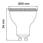 Світлодіодна лампа CONVEX-10 10W GU10 6400К - Зображення 2