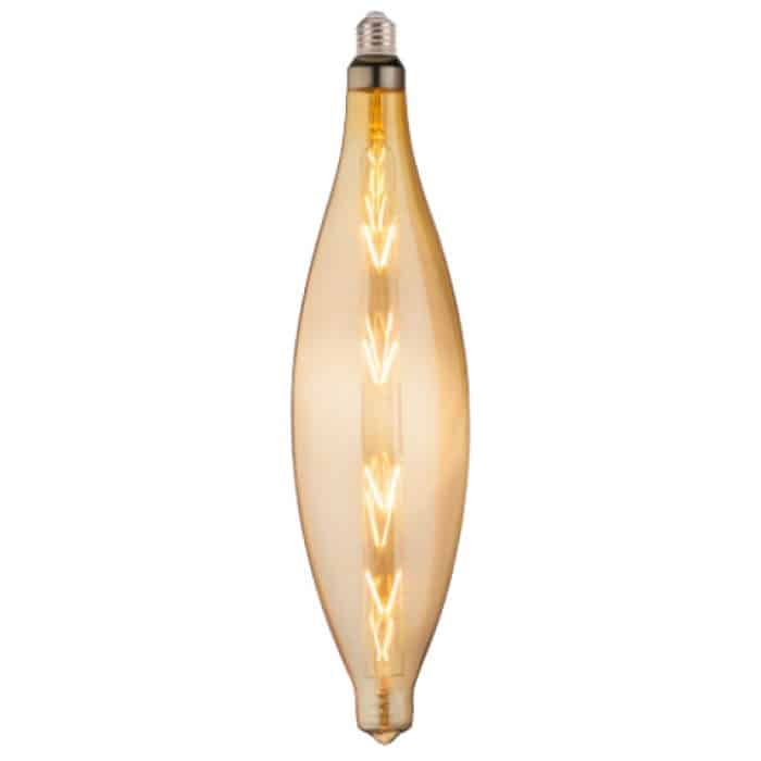 elliptic-xl-1-700x700-1 Світлодіодна лампа Filament ELLIPTIC-XL 8W Е27 Янтар - Зображення 1