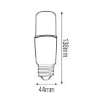 Світлодіодна лампа FOX-12 12W E27 6400К - Зображення 2