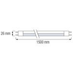 Cвітлодіодна лампа LED TUBE-150 24W T8 6400К 150см - Зображення 2