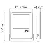 Прожектор світлодіодний LION-400 400W 6400K - Зображення 3