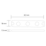 Світлодіодна модульна стрічка NELSON IP65 - Зображення 2