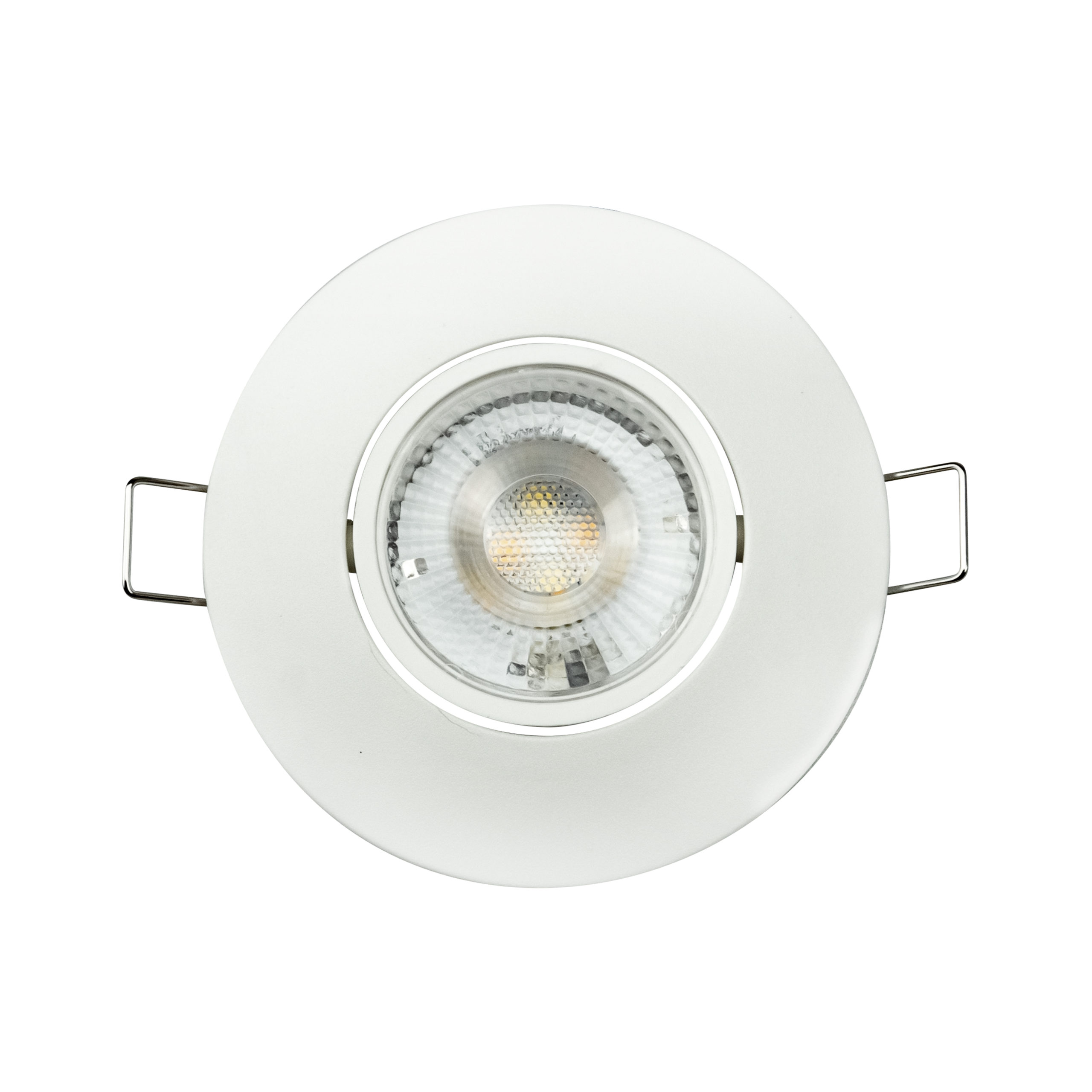 nora-pro-5-white-scaled Світлодіодний світильник NORA PRO-5 5W 3000K-4500K-6000K - Зображення 1