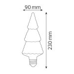 Світлодіодна лампа PINE 2W рожева - Зображення 2