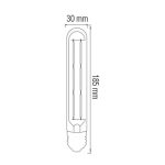Світлодіодна лампа Filament RUSTIC TUBE-6 6W E27 2200К - Зображення 2