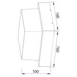 Світильник садово-парковий SUGA-12/SC 12W 4200 K - Зображення 2