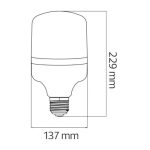 Світлодіодна лампа TORCH-50 50W E27 4200К - Зображення 2