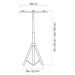Підставка під прожектор подвійна TRIPOD DOUBLE - Зображення 2